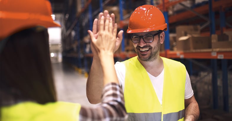 High Five bei der Team Challenge im Einsatz bei VELUX